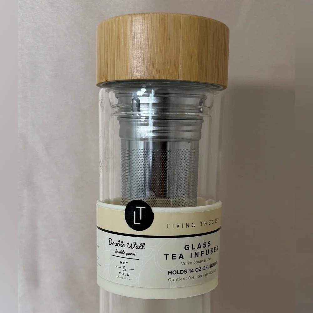 Double Wall Glass Tea Infuser